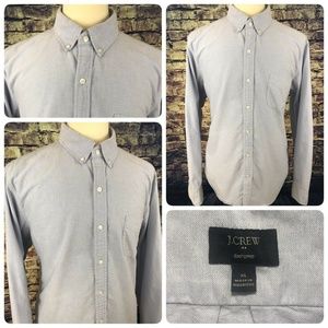 J. Crew Slim Fit Long Sleeve Oxford Shirt Men's XL